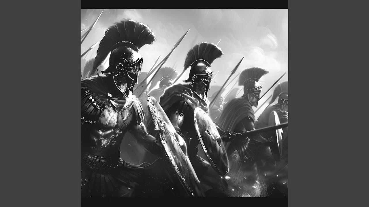 &Pi;&omicron;&lambda;&epsilon;&mu;ά&omega; (I fight) - War Chant - Ancient Greek going to battle - Repetitive Heroic Drums