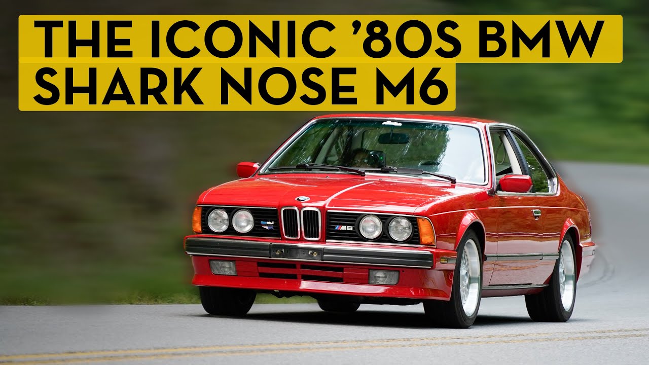 What Makes the E24 BMW M6 Shark Nose So Iconic?