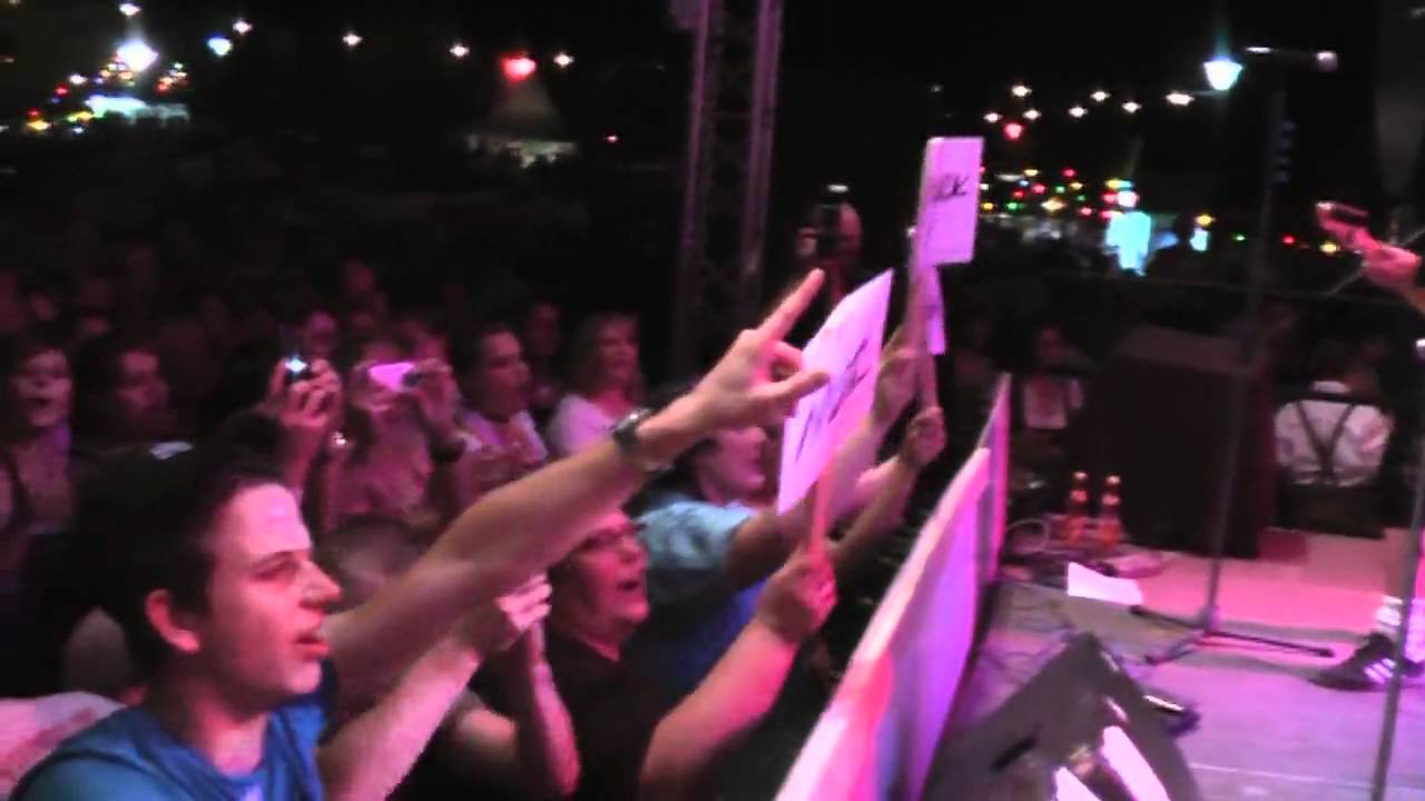 Troglauer Buam live beim Altmain-Weinfest 2010 in Sand am Main