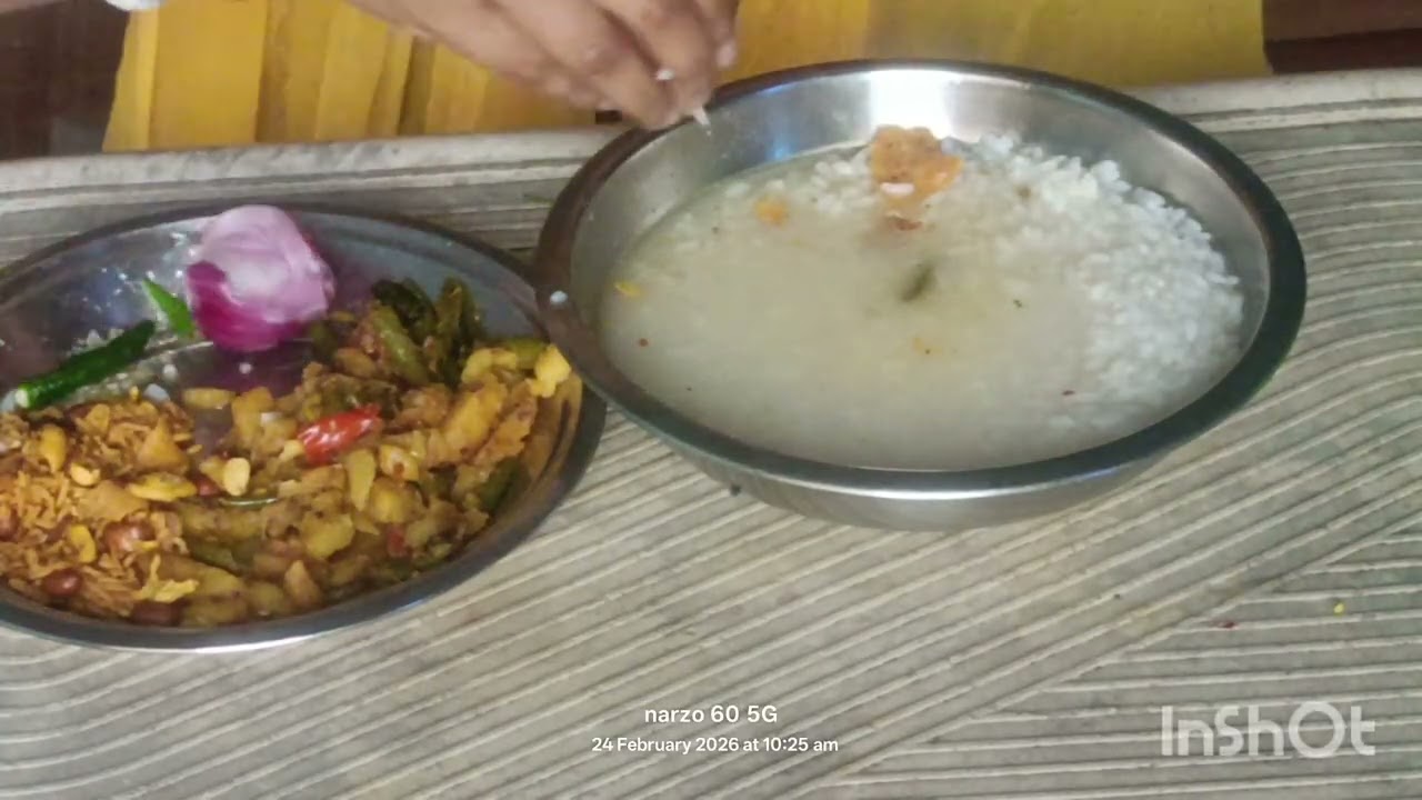 Eating pakhala with vaja please like share subscribe 😋🙏🙏🙏 