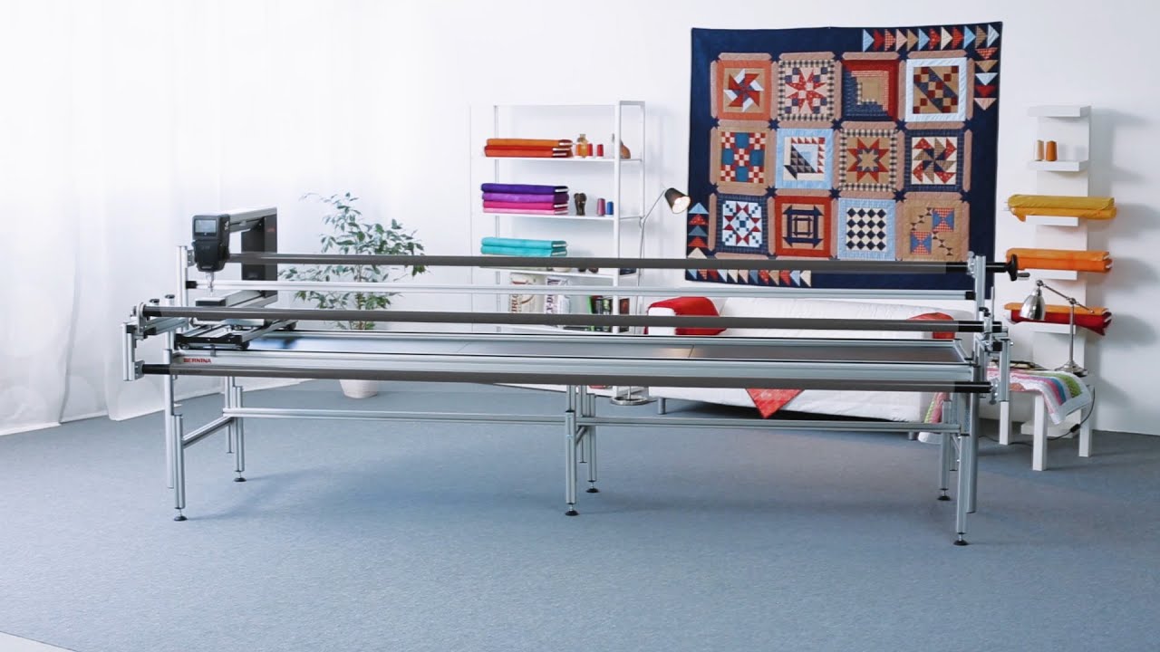BERNINA Q 24 Tutorial: Quilt Frame Assembly