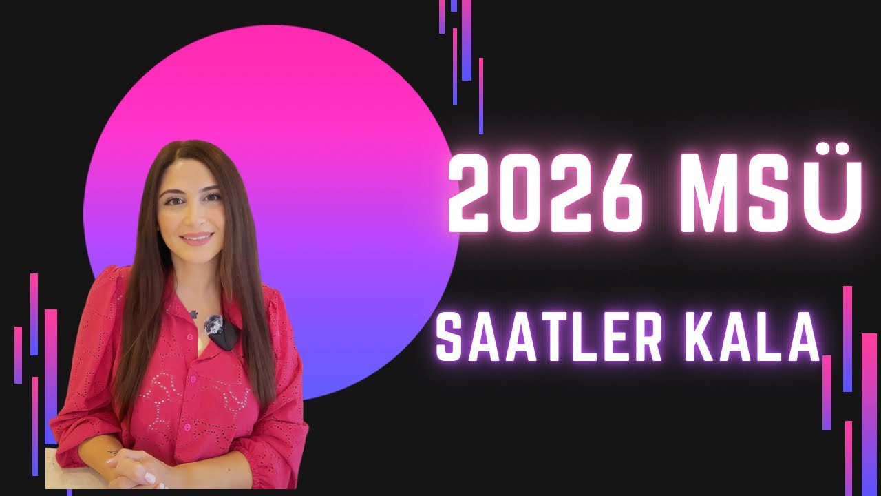 MSÜ’ye SAATLER KALA 🕰️ 
