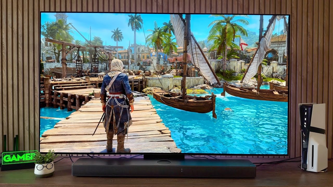 AC Black Flag Resynced Balanced Mode on PS5 PRO + LG C5 OLED 🔥