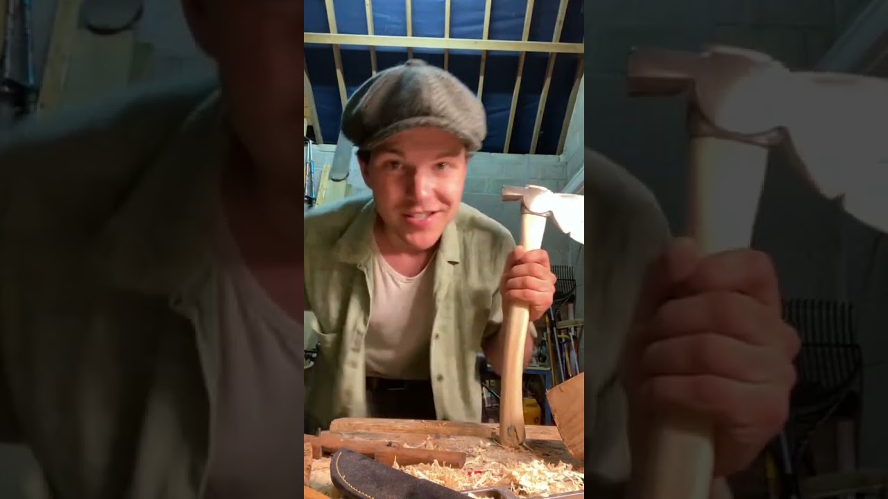 Restoring A Canadian Viewers Framing hatchet #shortvideo #timberframing #axe #ireland #canada