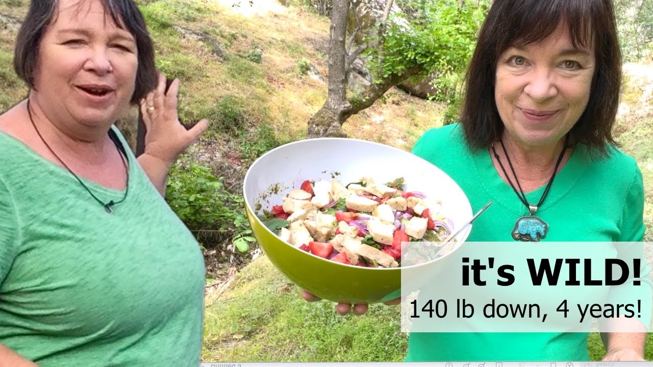 Gone WILD: Ridiculously Big Salad for Weight Loss!