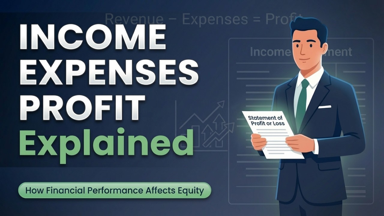 Income and Expenses Explained | How Financial Performance Affects Equity