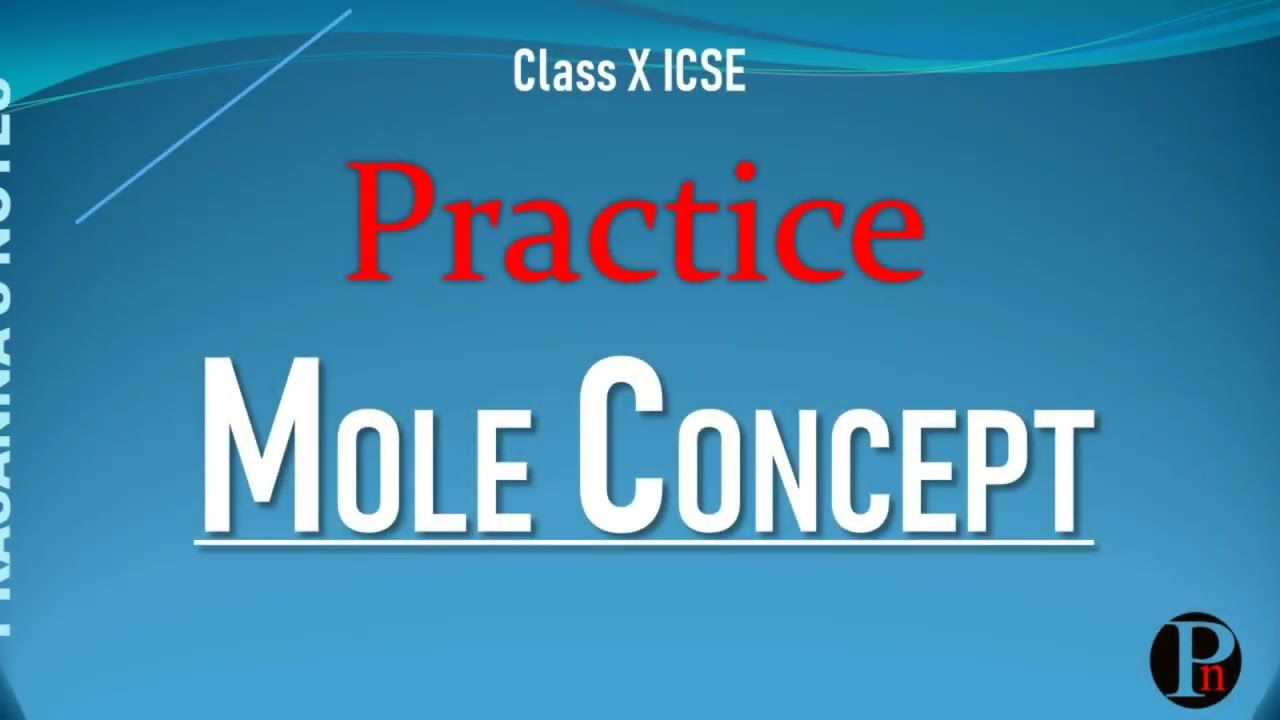 Class 10 ICSE Mole Concept Practice problems