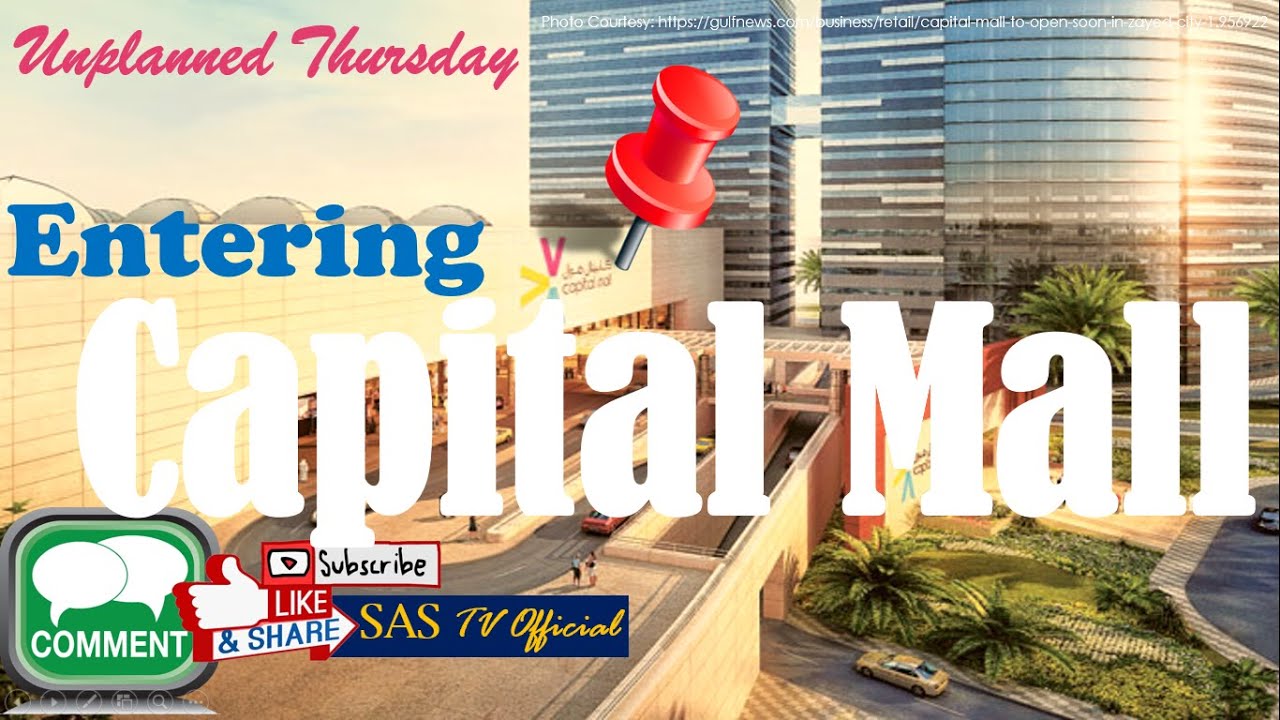 Entering CAPITAL MALL - MBZ City, Abu Dhabi | SAS TV Official