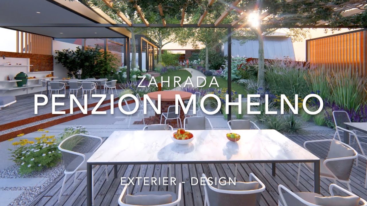 Zahrada Penzion Mohelno