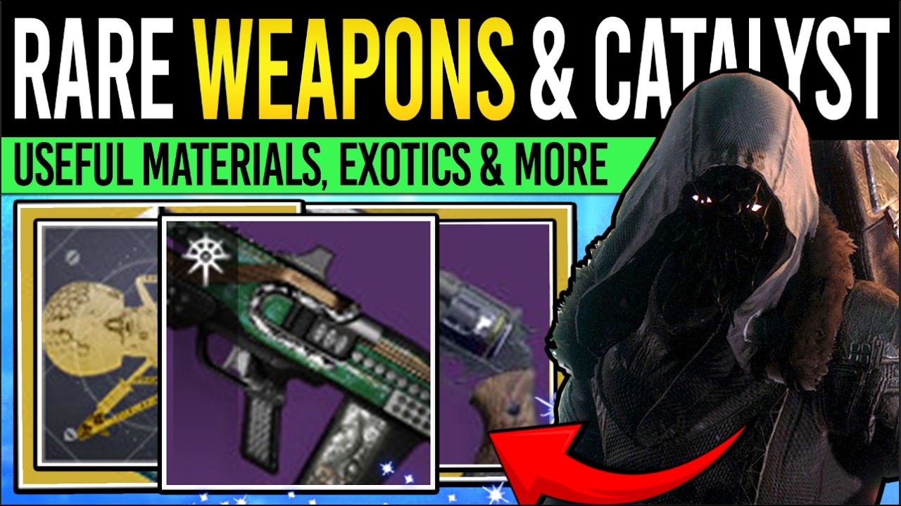 Destiny 2: RARE XUR WEAPONS & CATALYST! Juicy ROLL, Exotic Inventory & More (6th March)