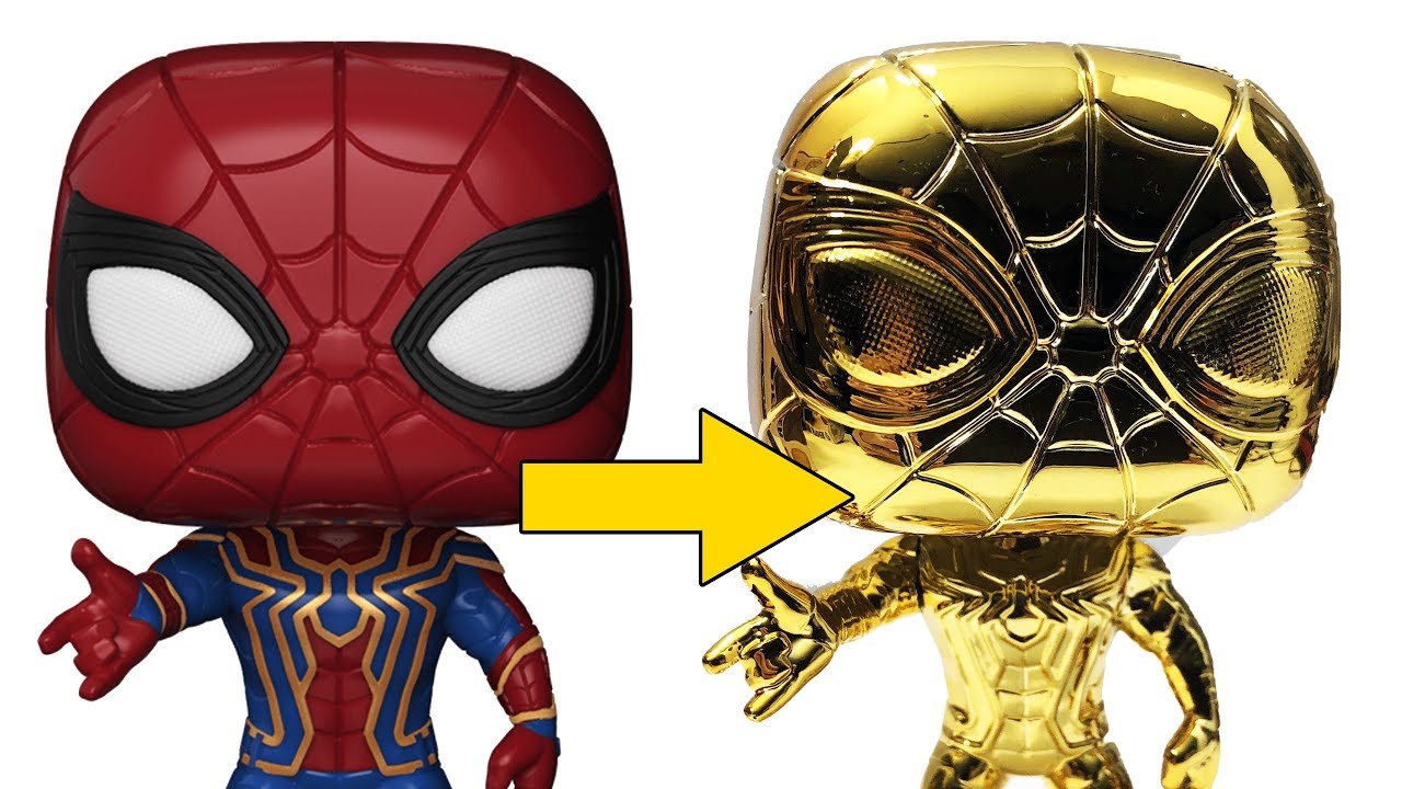 I Found A GOLD CHROME Iron Spider Funko POP