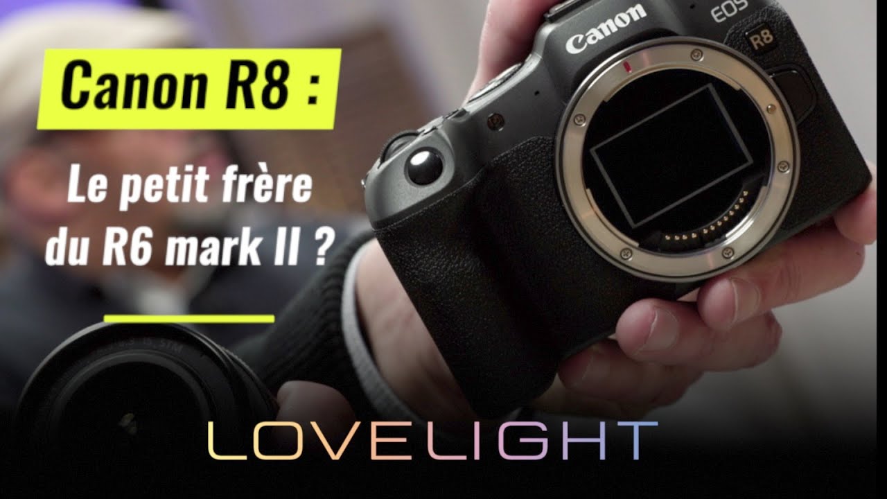 Canon R8 : le petit frère du R6 mark II ?