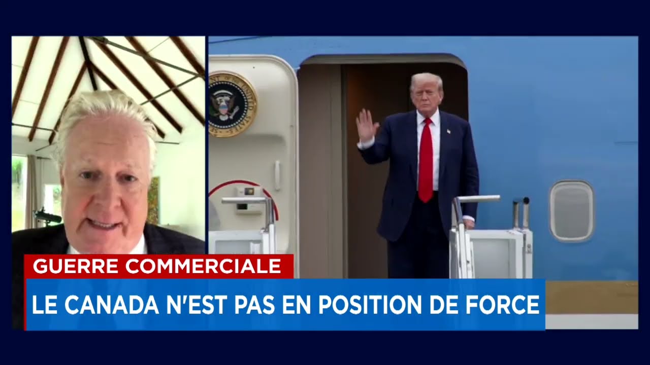 Échéance du 1er août: l’incertitude fait «plus mal» que les tarifs douaniers, selon Jean Charest