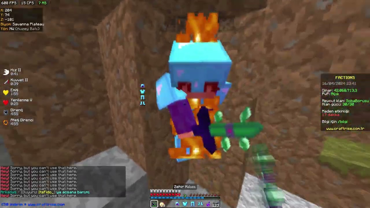 CraftRise Factions | Süpriz #craftrise #factions #vs