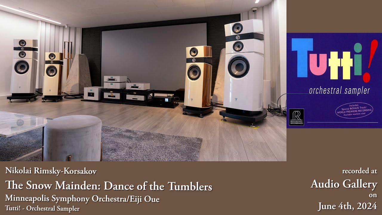 Rimsky-Korsakov: Dance of the Tumblers - Oue ~ Focal Stella Utopia | Goldmund Telos 800 | Mimesis