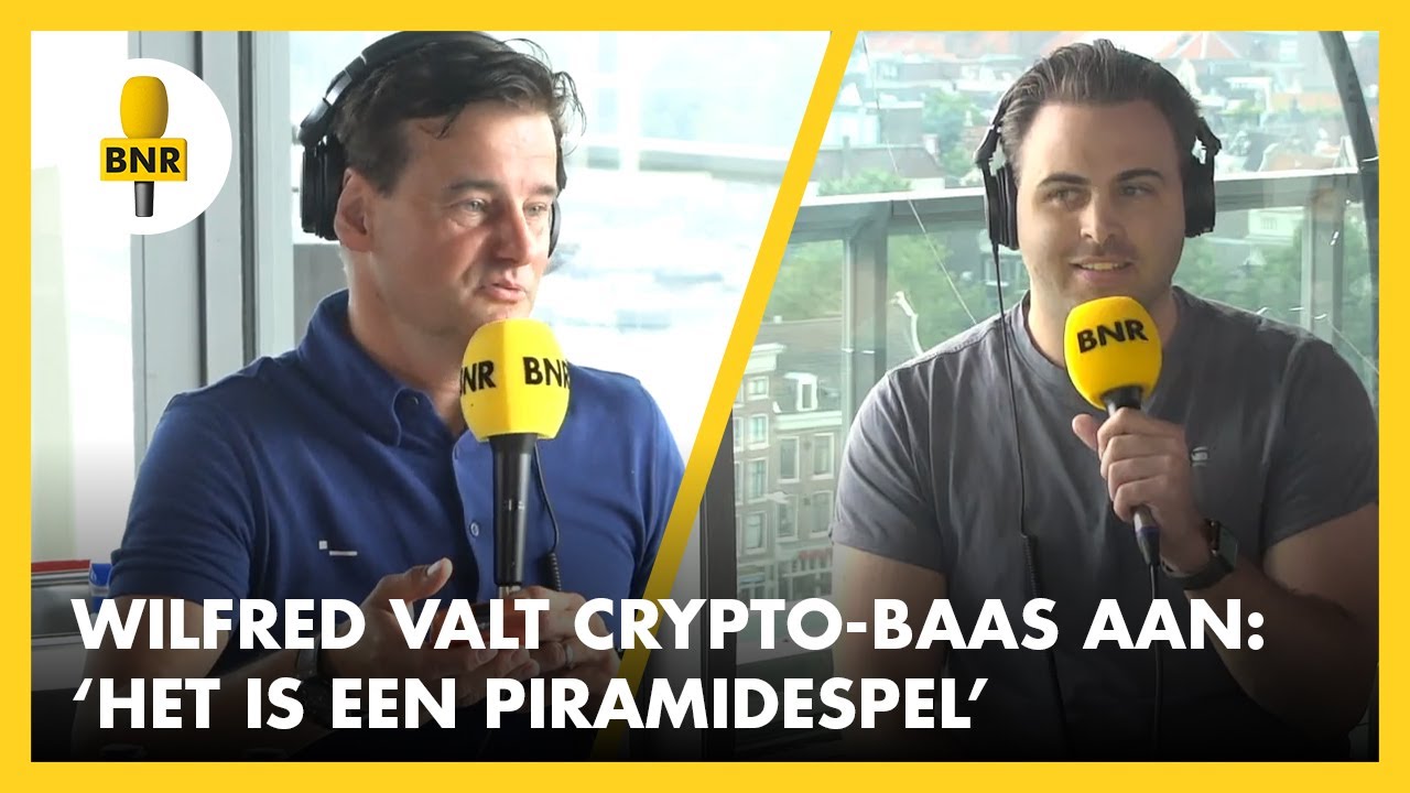 WILFRED en CRYPTO-directeur in discussie: 'Is bitcoin een PIRAMIDESPEL?'