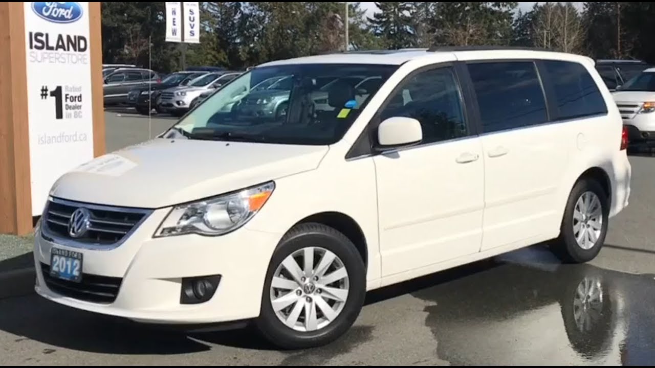 2012 Volkswagen Routan Highline, W/ DVD, Seats 7, Nav Review| Island  Ford