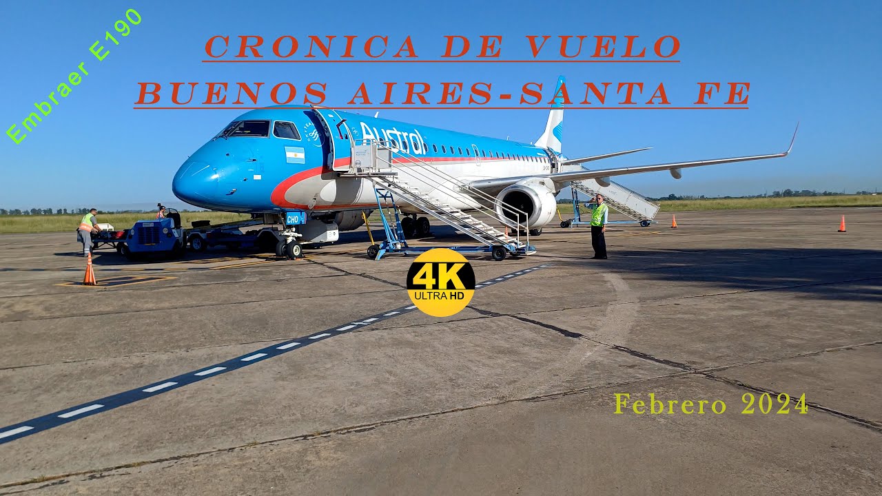 Vuelo a Santa Fe desde Buenos Aires / Aerolineas Argentinas - Febrero 2024 🇦🇷 ✈