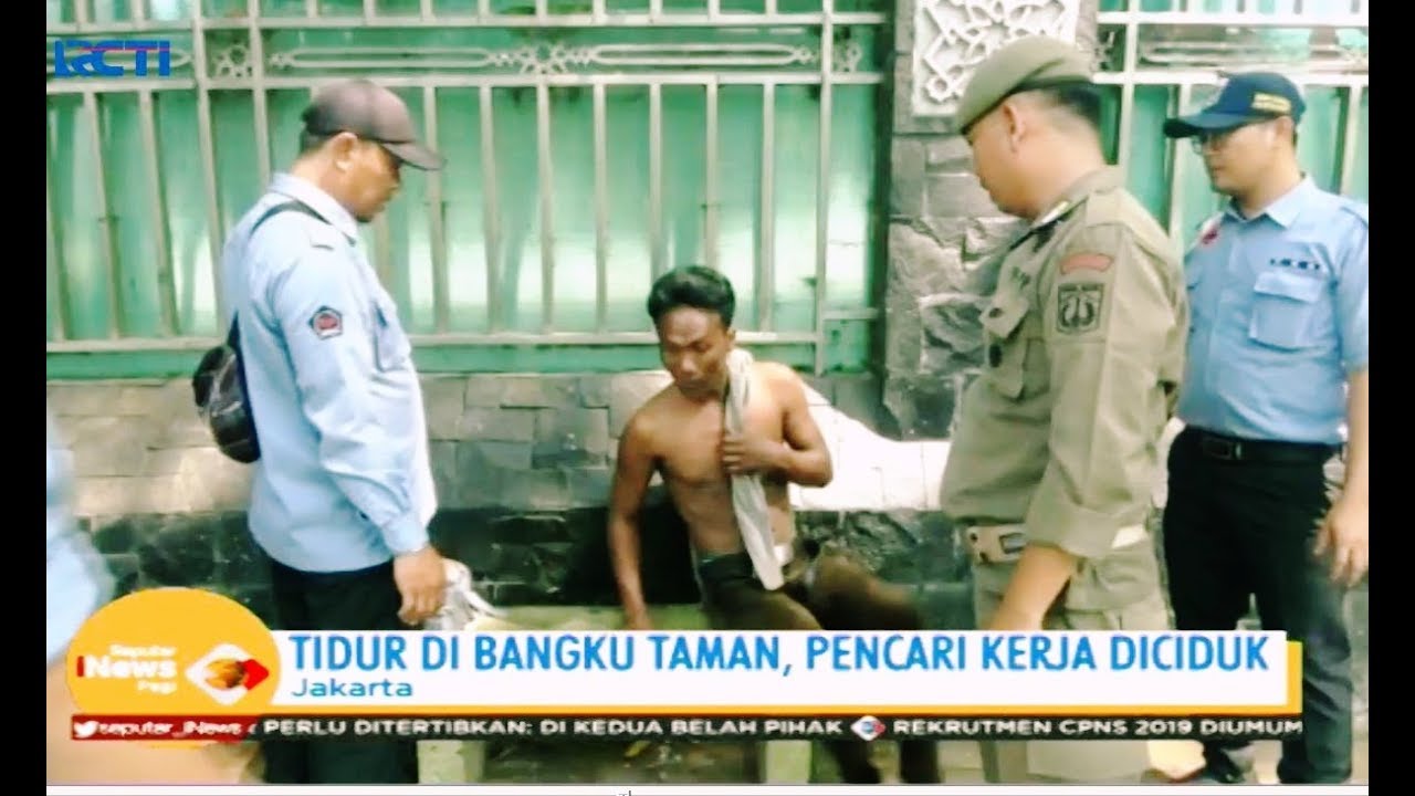 Tangkap Manusia Gerobak, Petugas Terlibat Ketegangan - SIP 04/10