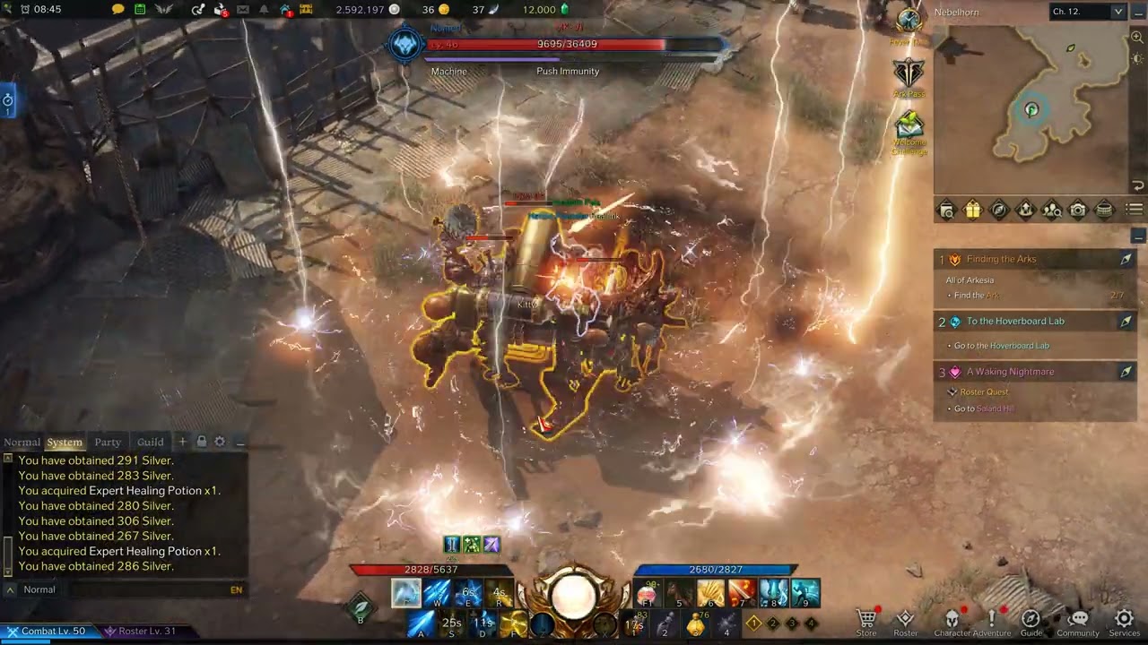 Lost Ark 198 - Many Heavy Walkers Battle
