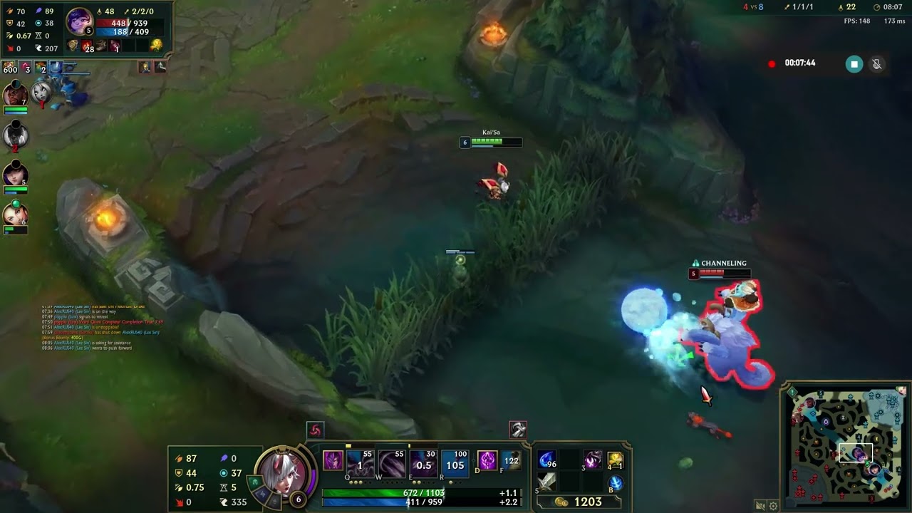 Void Showdown: Kai'Sa vs. Brand Midlane Battle!