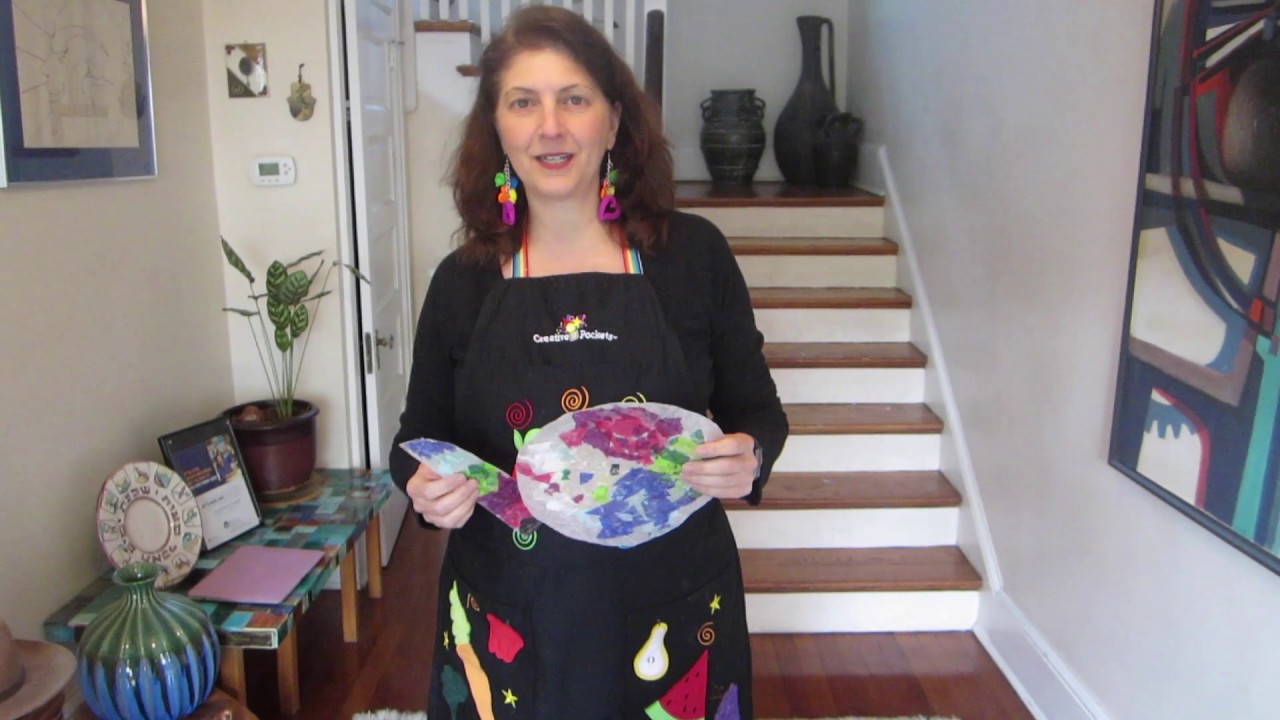 Kids Create - Wax Paper Stained Glass