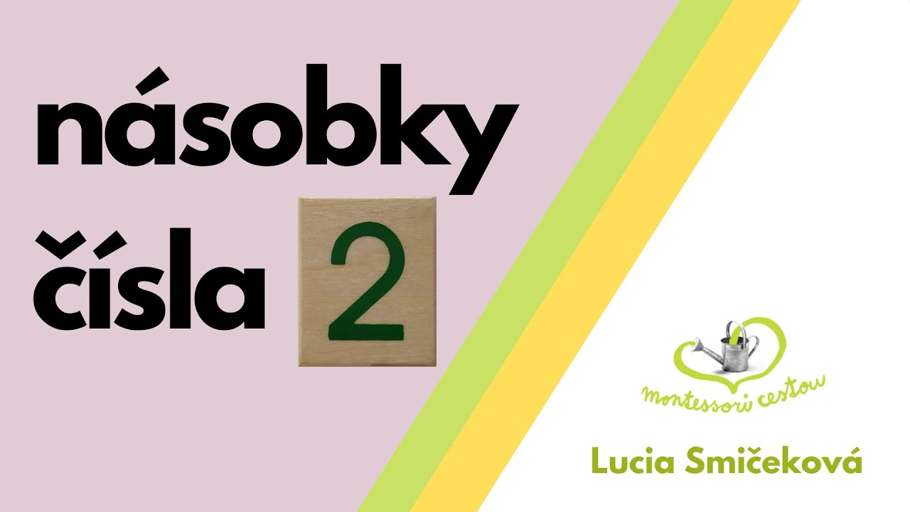 Násobky čísla 2 - malá násobilka