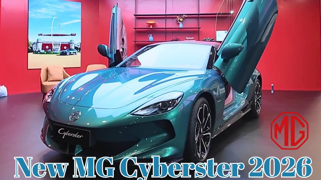 2026 MG Cyberster, Gets New Colors, Along with Upgrades to its Interior and Chassis-Close Up Details