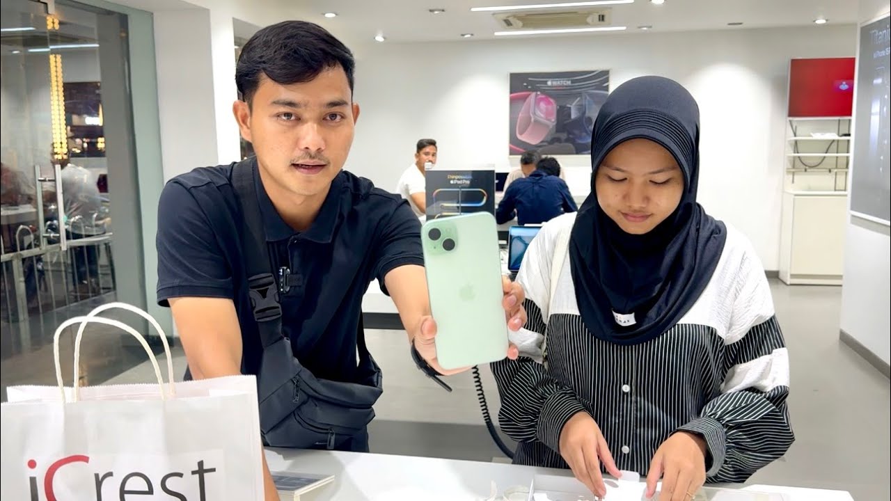 BELI IPHONE DI APPLE STORE INDIA!WADUHH DOMPET AUTO MENANGIS😂BEDA HARGANYA BISA DAPET IPHONE LG🔥🥹