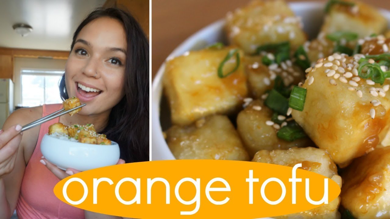 Crispy Orange Tofu // Easy Vegan Recipe