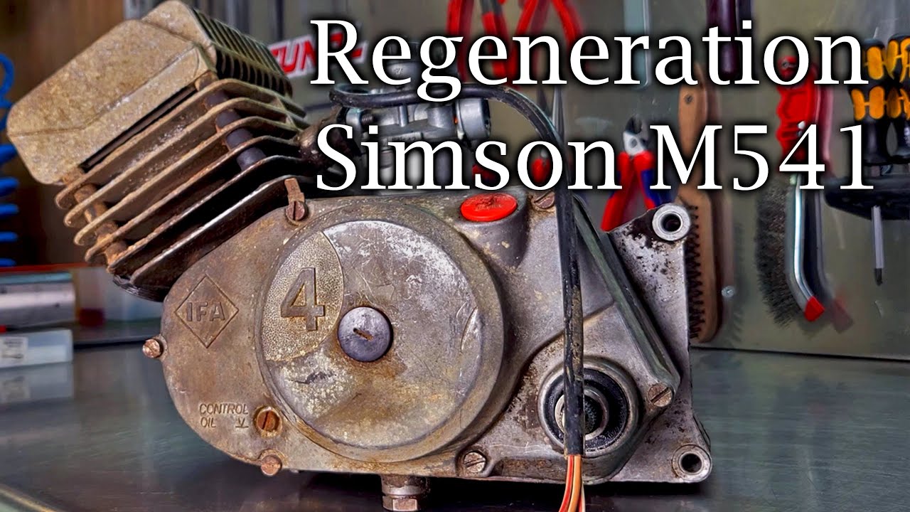Simson M541 Motor Regeneration