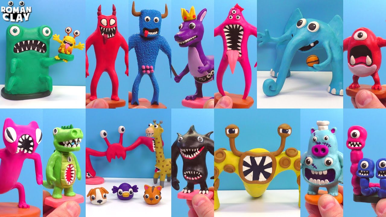 Making ALL Garten of Banban BOSSES with Clay | Part 2
