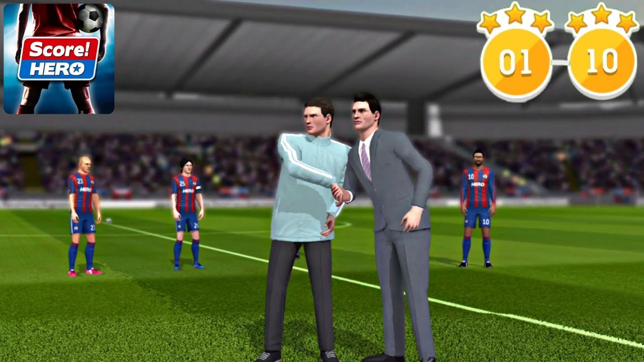 Score! Hero | My First Club - Level 1-10 • 3 Stars Walkthrough