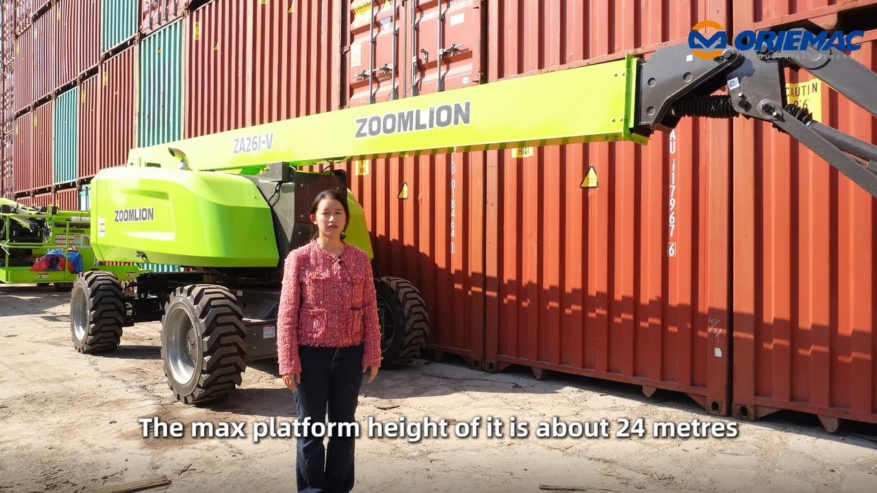Effortless Access with ZOOMLION ZA26J-V Aerial Work Vehicle