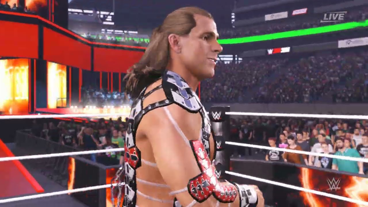 WWE2K25-Seth Rollins vs Shawn Michaels l No Holds Barred Match