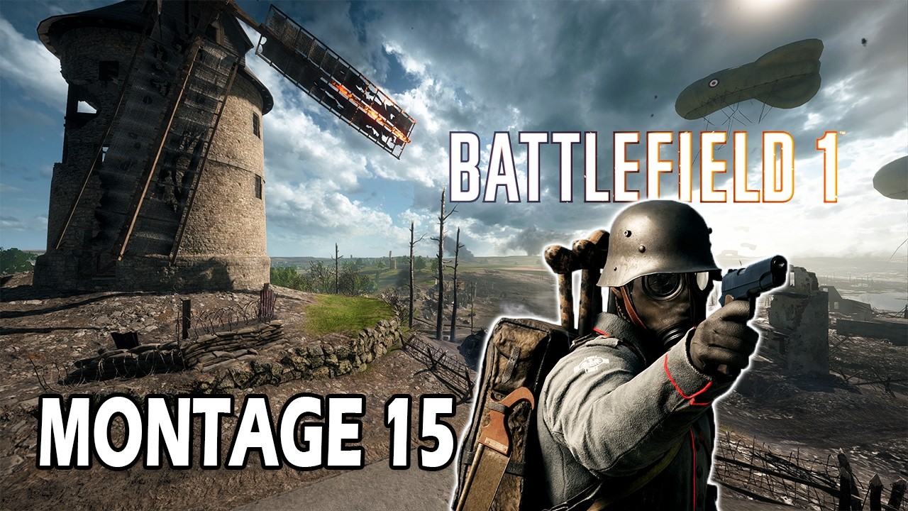 Battlefield 1: Montage 15 | 6 in 1 Airship! | Battlefield 1 Medic Clips