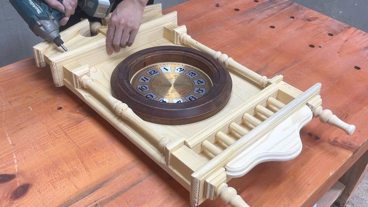 Best Wooden Clock Ideas //// Making Unique Classic Wall Clocks // DIY Woodworking