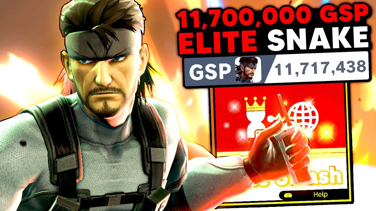 This is what an 11,700,000 GSP Snake looks like in Elite Smash
