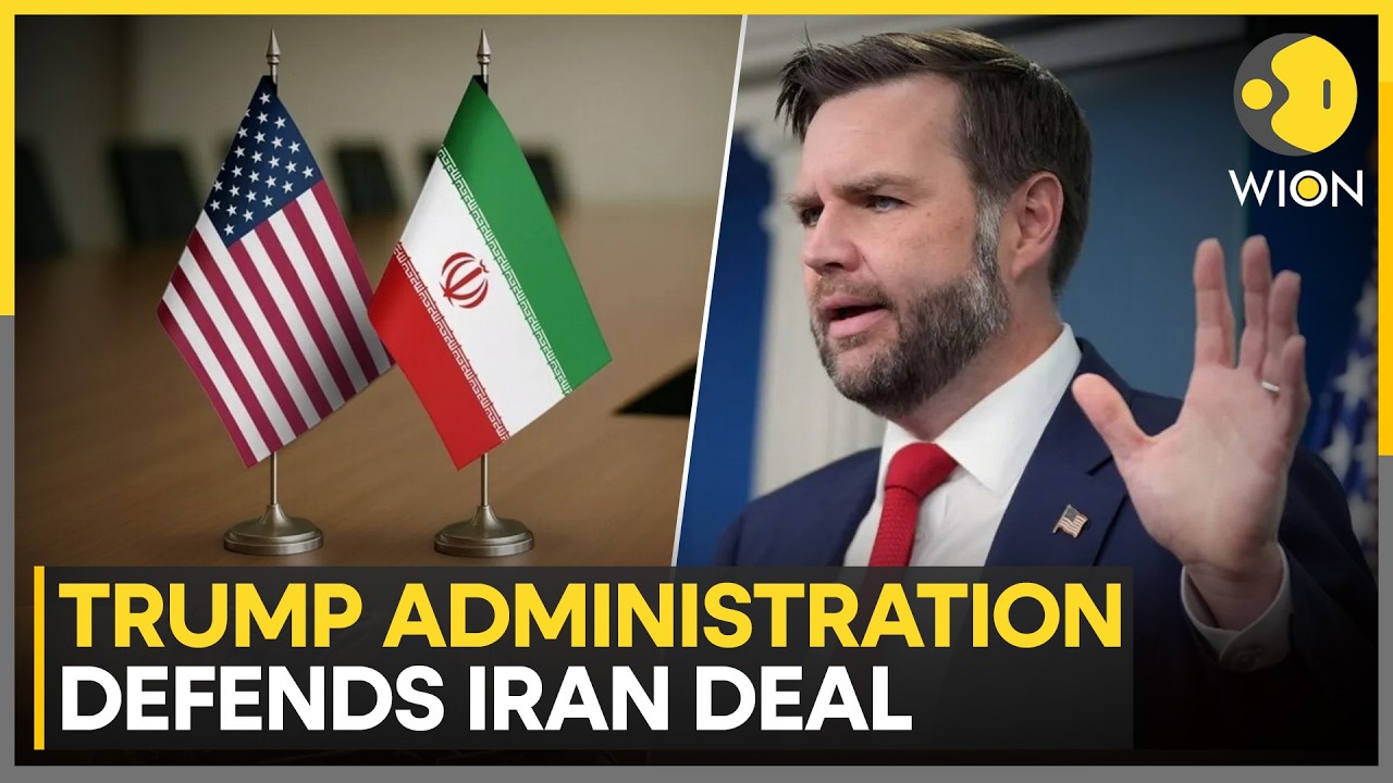 Vance Backs Trump&rsquo;s Iran Peace Deal, Pushes Back on Israeli Criticism | WION