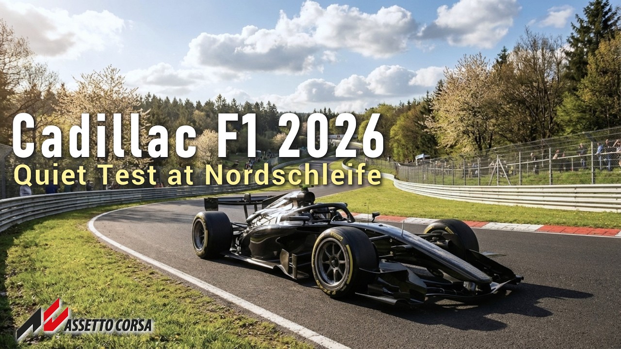 Cadillac F1 2026 PivateTest-Nürburgring nordschleife | Assetto Corsa