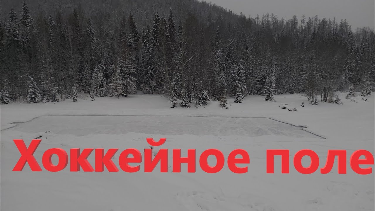 Делаем хоккейную площадку. Часть 1. Жизнь в деревне