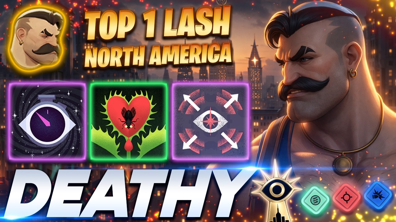 Deathy TOP 1 Lash of NA - Deadlock Pro Gameplay & Guides [Watch & Learn]