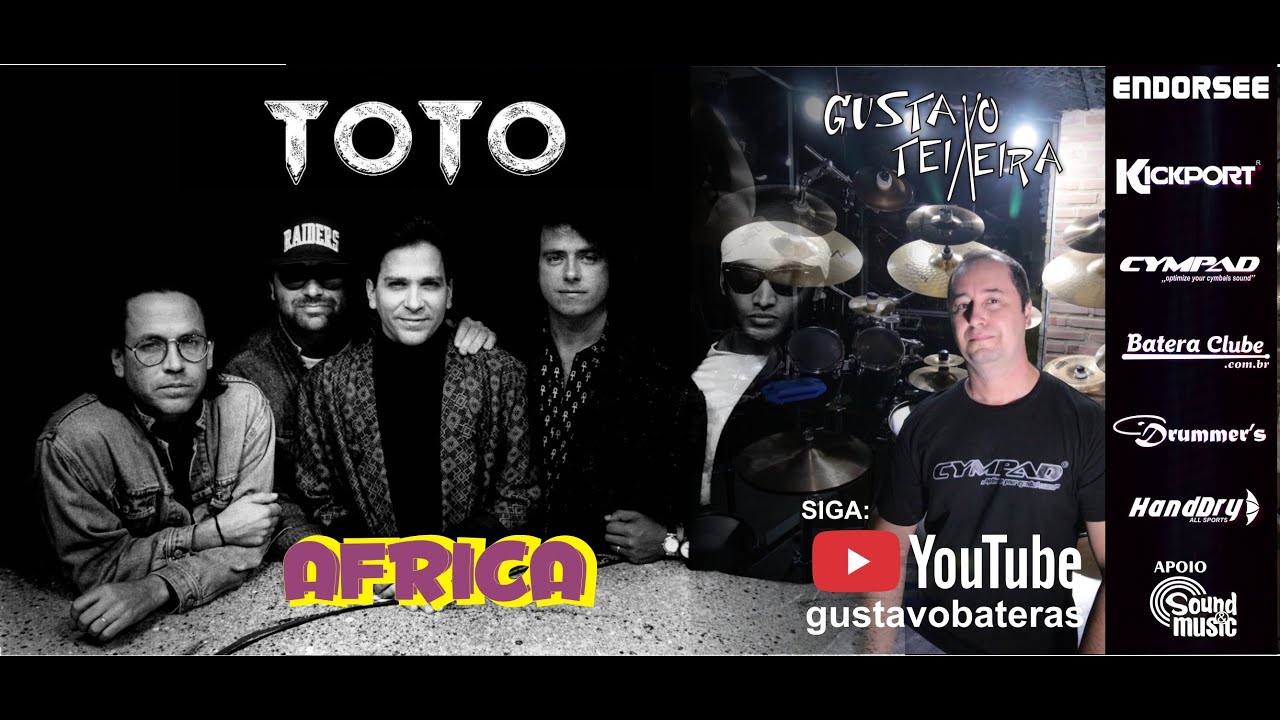 Africa - Toto -Drum Cover Homenagem e Jeff Porcaro e Simon Phillips