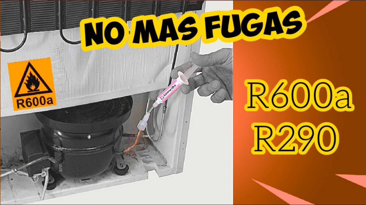 R600a y R290 - Sella Fugas Extreme White