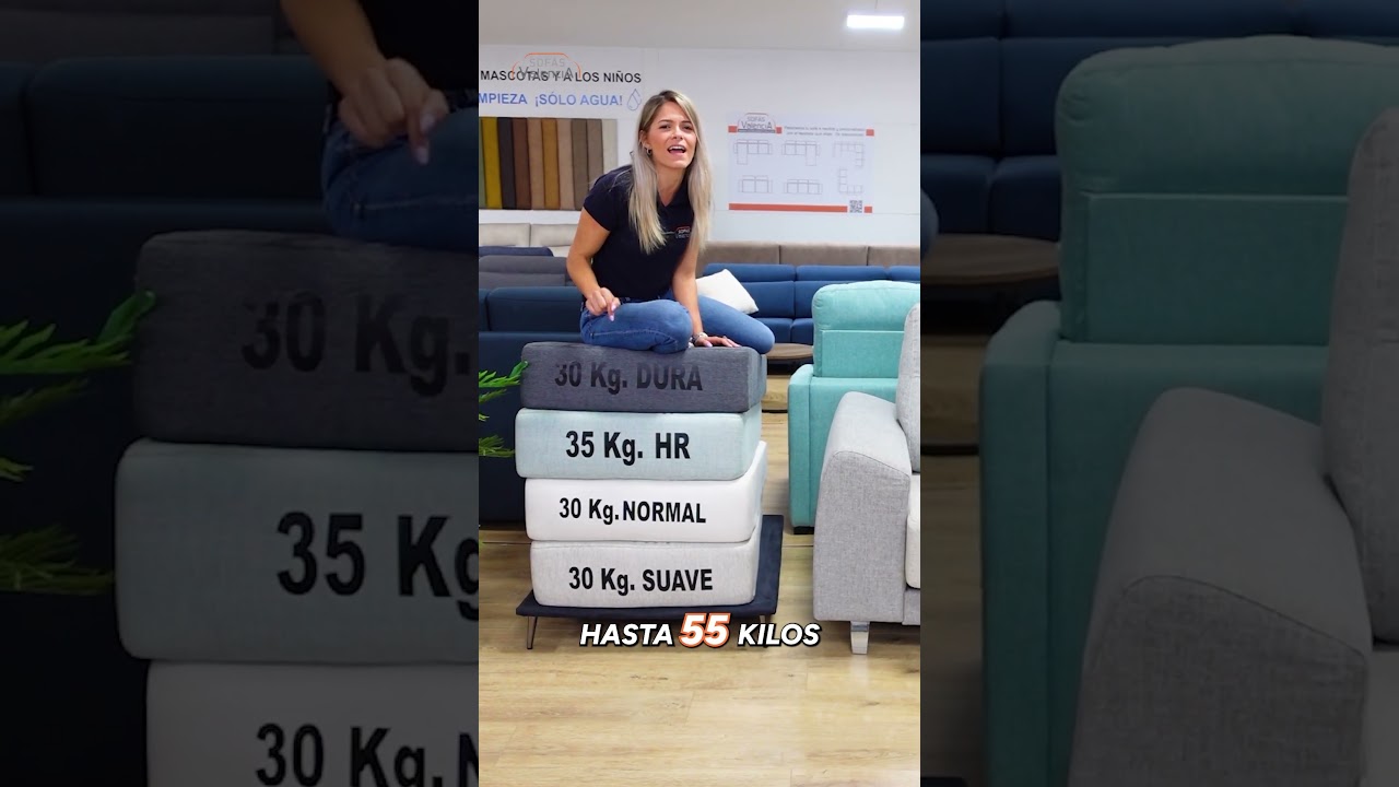 Prueba las espumas en el sill&oacute;n probador en todas las tiendas de Sof&aacute;s Valencia