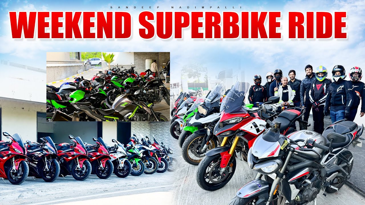 Weekend Superbike Ride | Motovlog | | Sandeep Nadimpalli | Telugu |