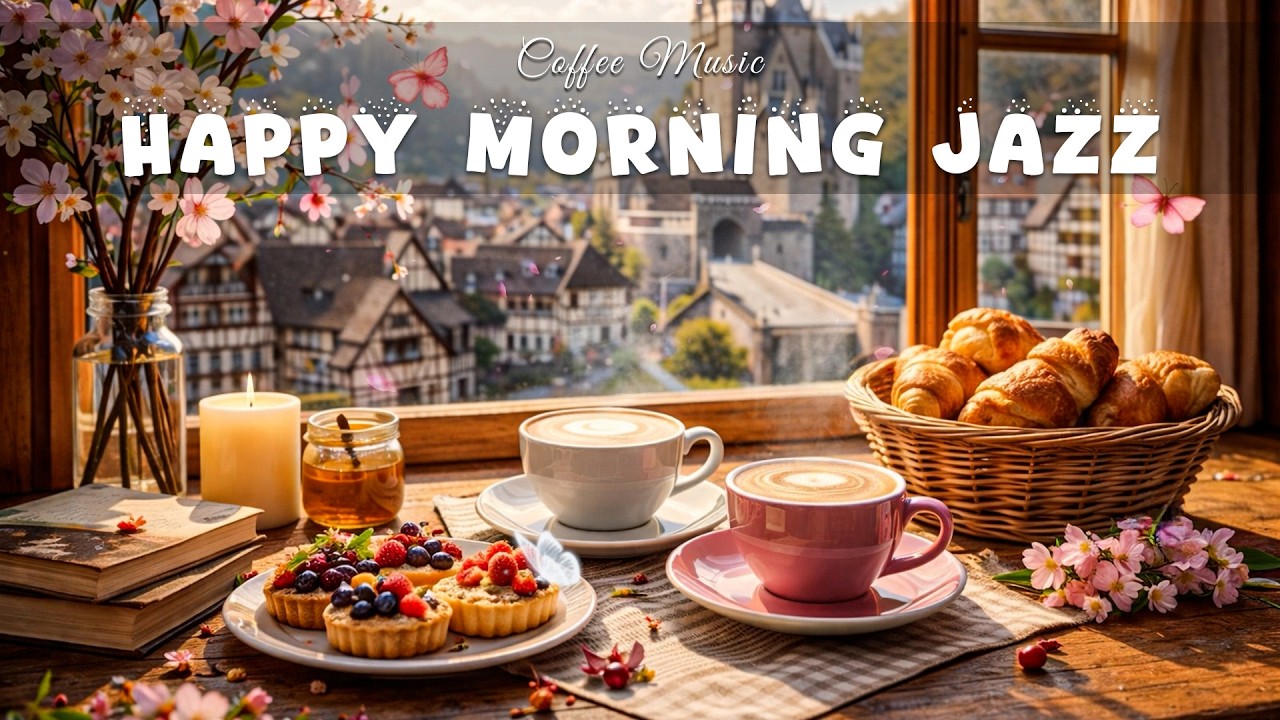 HAPPY MORNING JAZZ ☕ Relaxing Smooth Piano Jazz for Study, Work & Chill