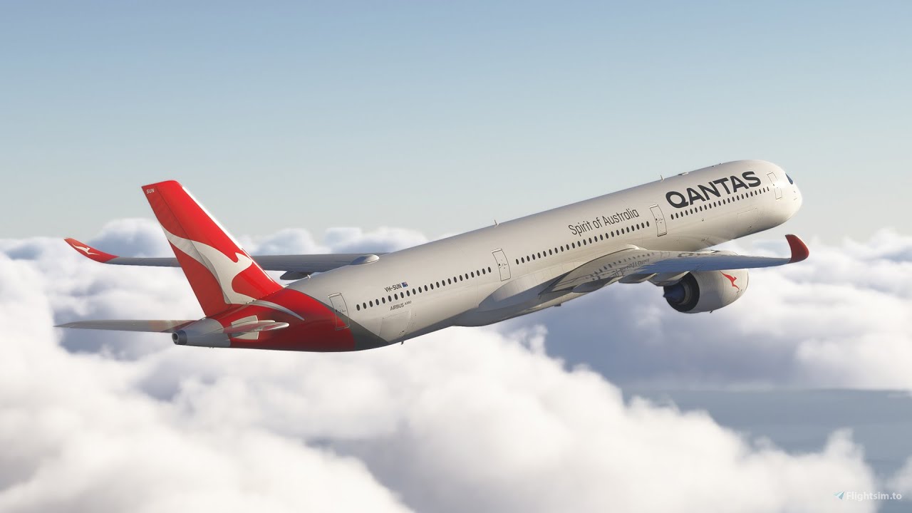MS Flight Simulator 2024: Brisbane (BNE) - Melbourne (MEL): iniBuilds A350