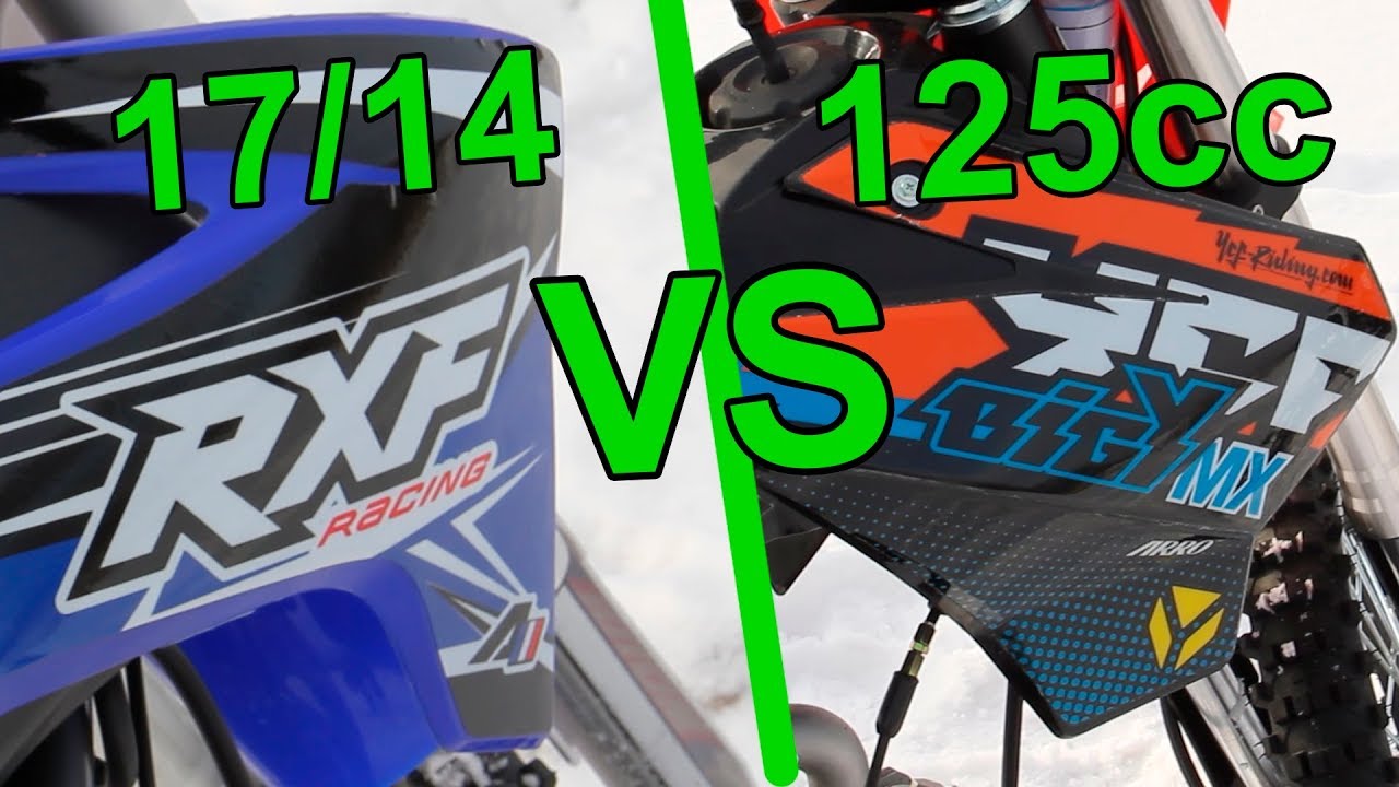 Сравнительный тест САМЫХ БОЛЬШИХ питбайков RXF 2018 и YCF MX 2017