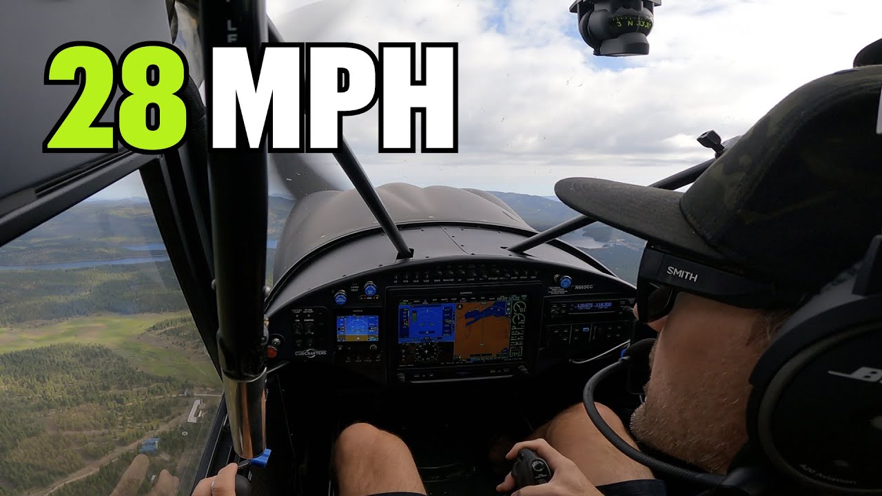 Getting Slow – 28 MPH in a Carbon Cub FX-3